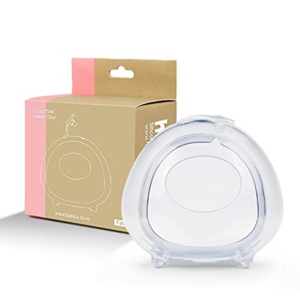 Silicone Breast Pump 150ml with Silicone Cap with Silicone Ladybug Milk Collector (75ml)