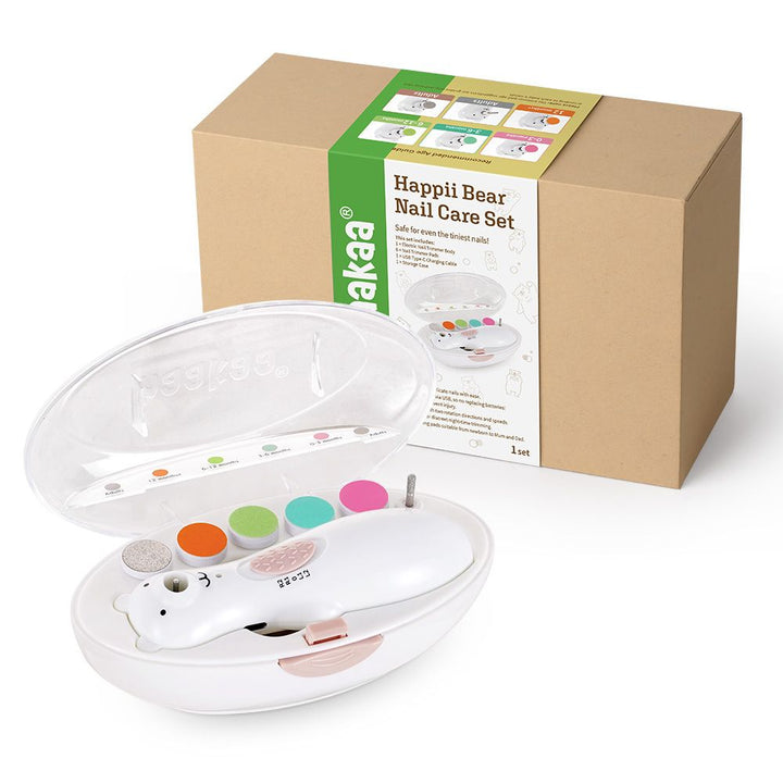 Happii Bear Nail Care Set – Haakaa Middle East