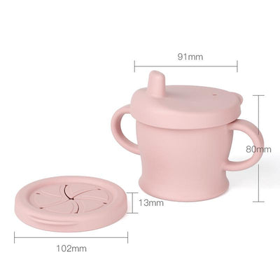 Silicone Sip-N-Snack Cup