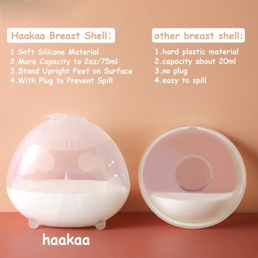 Haakaa Ladybug Silicone Milk Collector 150ml - Play Nourish Thrive