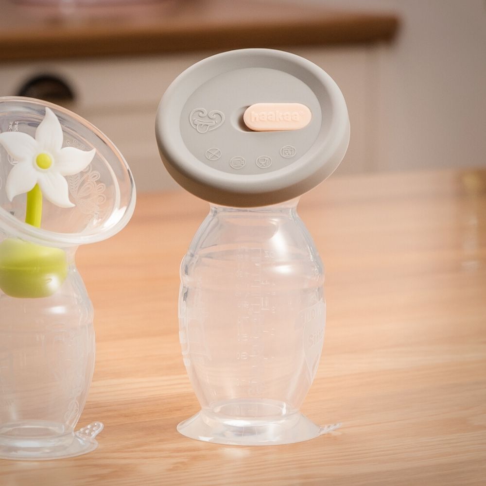 Haakaa Silicone Breast Pump Silicone Cap Combo 100ml