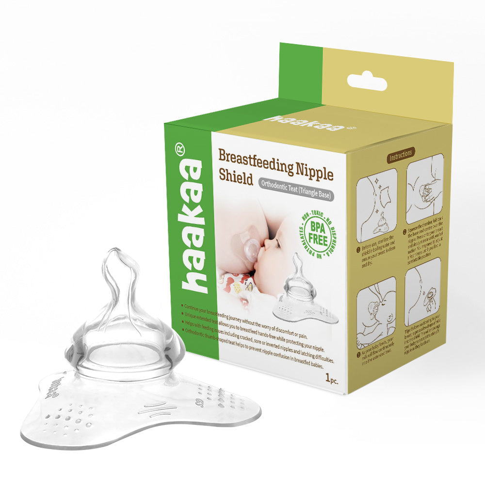 Breastfeeding Nipple Shield - Orthodontic Teat - Triangle Base